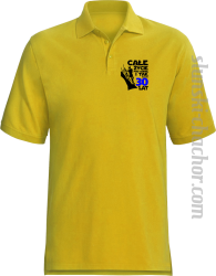 Całe życie pod górkę i tak już od 30 lat - Koszulka męska POLO żółty