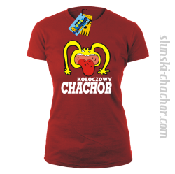 Kołoczowy Chachor - koszulka damska - czerwony