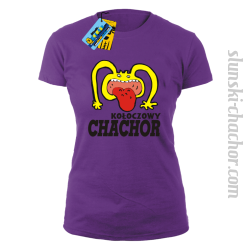 Kołoczowy Chachor - koszulka damska - fioletowy