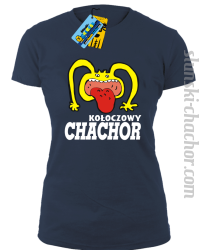 Kołoczowy Chachor - koszulka damska - granatowy