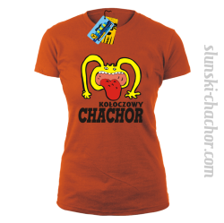 Kołoczowy Chachor - koszulka damska - pomarańczowy