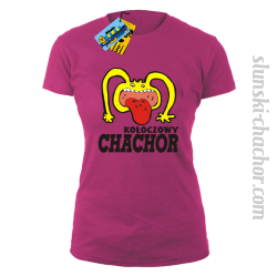Kołoczowy Chachor - koszulka damska - różowy