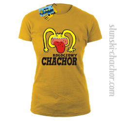 Kołoczowy Chachor - koszulka damska - żółty