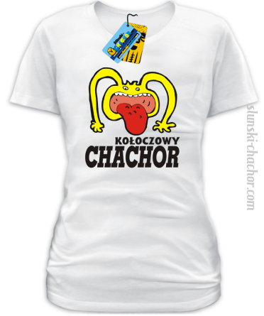 Kołoczowy Chachor - koszulka damska - biały