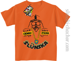 Ciemno strona Ślunska -  Koszulka dziecięca pomarańcz