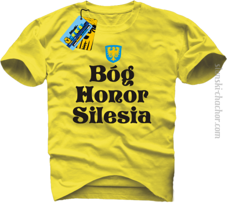 Bog Honor Silesia - koszulka męska z nadrukiem