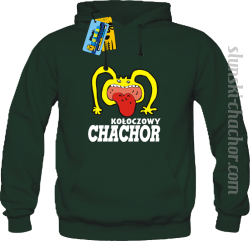 Kołoczowy Chachor - bluza męska - butelkowy