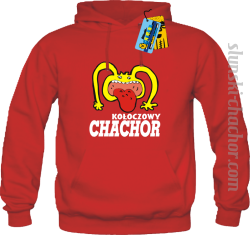Kołoczowy Chachor - bluza męska - czerwony