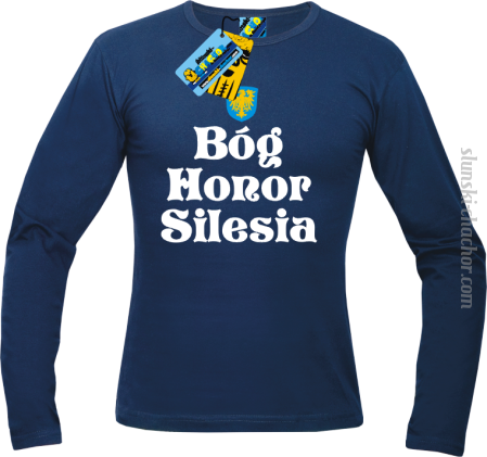 Bóg Honor Silesia - longsleeve męski