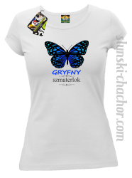 Gryfny Szmaterlok - koszulka damska biała