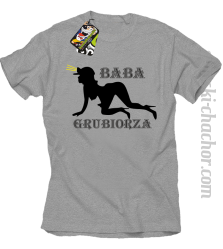 Baba Grubiorza - Koszulka męska melanż 
