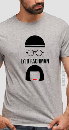 Lyjo fachman - Leon zawodowiec - koszulka męska z nadrukiem