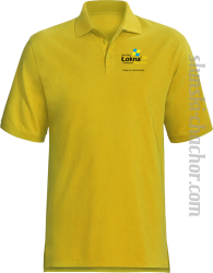 Mikrotajler Łokna XP Professional Wersjo Slunska Czekej ino, zarozki sztartna - Koszulka męska POLO żółty