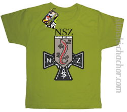 NSZ Narodowe Siły Zbrojne - Koszulka dziecięca kiwi