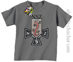 NSZ Narodowe Siły Zbrojne - Koszulka dziecięca szary