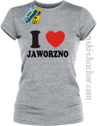 I love Jaworzno koszulka damska z nadrukiem - ash