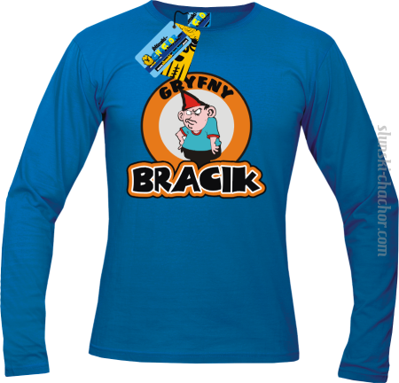 Gryfny bracik - longsleeve z nadrukiem Nr SLCH00028ML