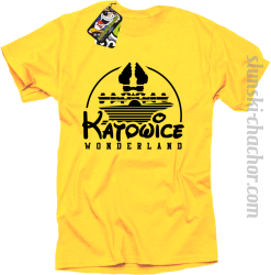 Katowice Wonderland - Koszulka męska żółty