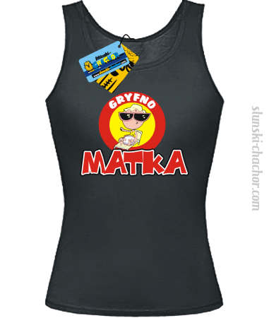 Gryfno matka - top damski z nadrukiem Nr SLCH00018DT