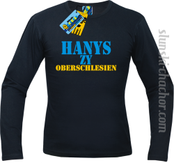 Hanys zy Oberschlesien longsleeve - czarny