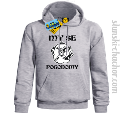 My se pogodomy bluza męska z nadrukiem - ash