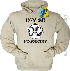 My se pogodomy bluza męska z nadrukiem - beige