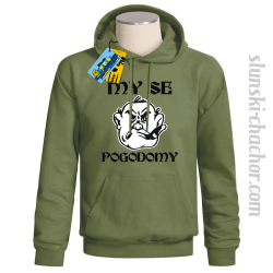 My se pogodomy bluza męska z nadrukiem - khaki