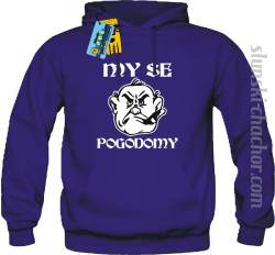 My se pogodomy bluza męska z nadrukiem - purple