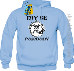 My se pogodomy bluza męska z nadrukiem - sky blue