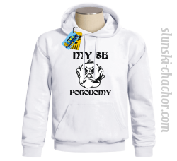 My se pogodomy bluza męska z nadrukiem - white