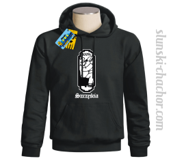100% szczęścia bluza męska z nadrukiem - black