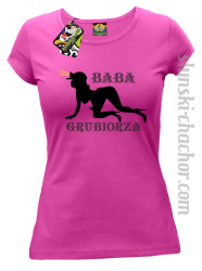 Baba Grubiorza - Koszulka damska fuchsia 