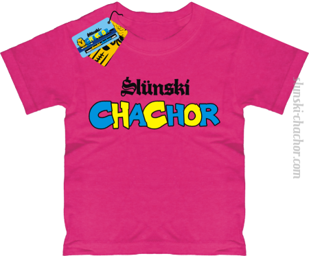 Ślunski chachor - koszulka dziecięca z nadrukiem Nr SLCH00036DZK