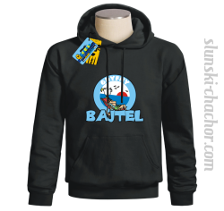 Gryfny bajtel bluza męska z nadrukiem - black