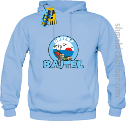 Gryfny bajtel bluza męska z nadrukiem - sky blue