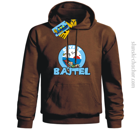 Gryfny bajtel bluza męska z nadrukiem - brawn