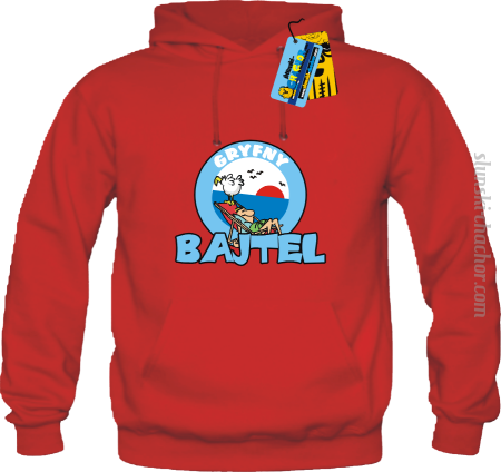 Gryfny bajtel - bluza męska z nadrukiem Nr SLCH00022MB