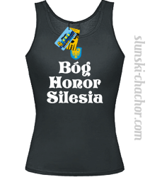 Bóg Honor Silesia - top damski - czarny
