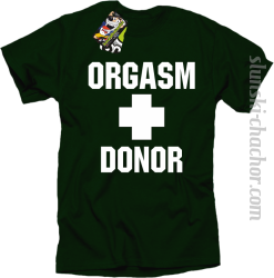 Orgasm Donor - Koszulka męska butelka