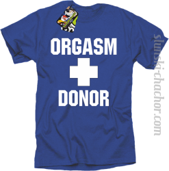 Orgasm Donor - Koszulka męska royal