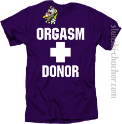 Orgasm Donor - Koszulka męska fiolet