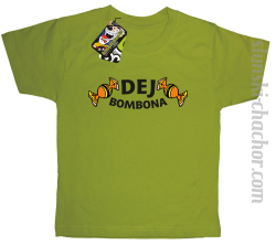 DEJ BOMBONA - Koszulka dziecięca kiwi