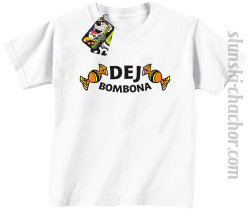DEJ BOMBONA - Koszulka dziecięca biała 