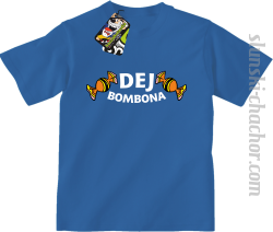 DEJ BOMBONA - Koszulka dziecięca niebieska 