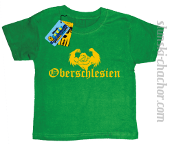 Oberschlesien koszulka dziecięca z nadrukiem-green