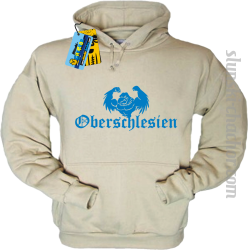 Oberschlesien bluza męska z nadrukiem-beige