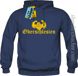 Oberschlesien bluza męska z nadrukiem-navy blue