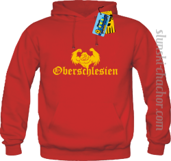 Oberschlesien bluza męska z nadrukiem-red
