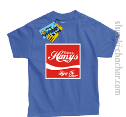 Enjoy hanys dziecięca koszulka z nadrukiem-blue