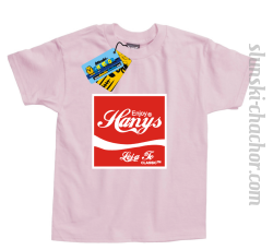 Enjoy hanys dziecięca koszulka z nadrukiem-light pink